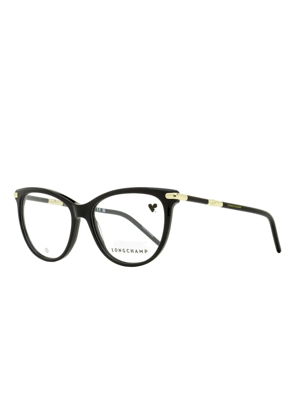 Longchamp 2727 Oval-frame Glasses In Black
