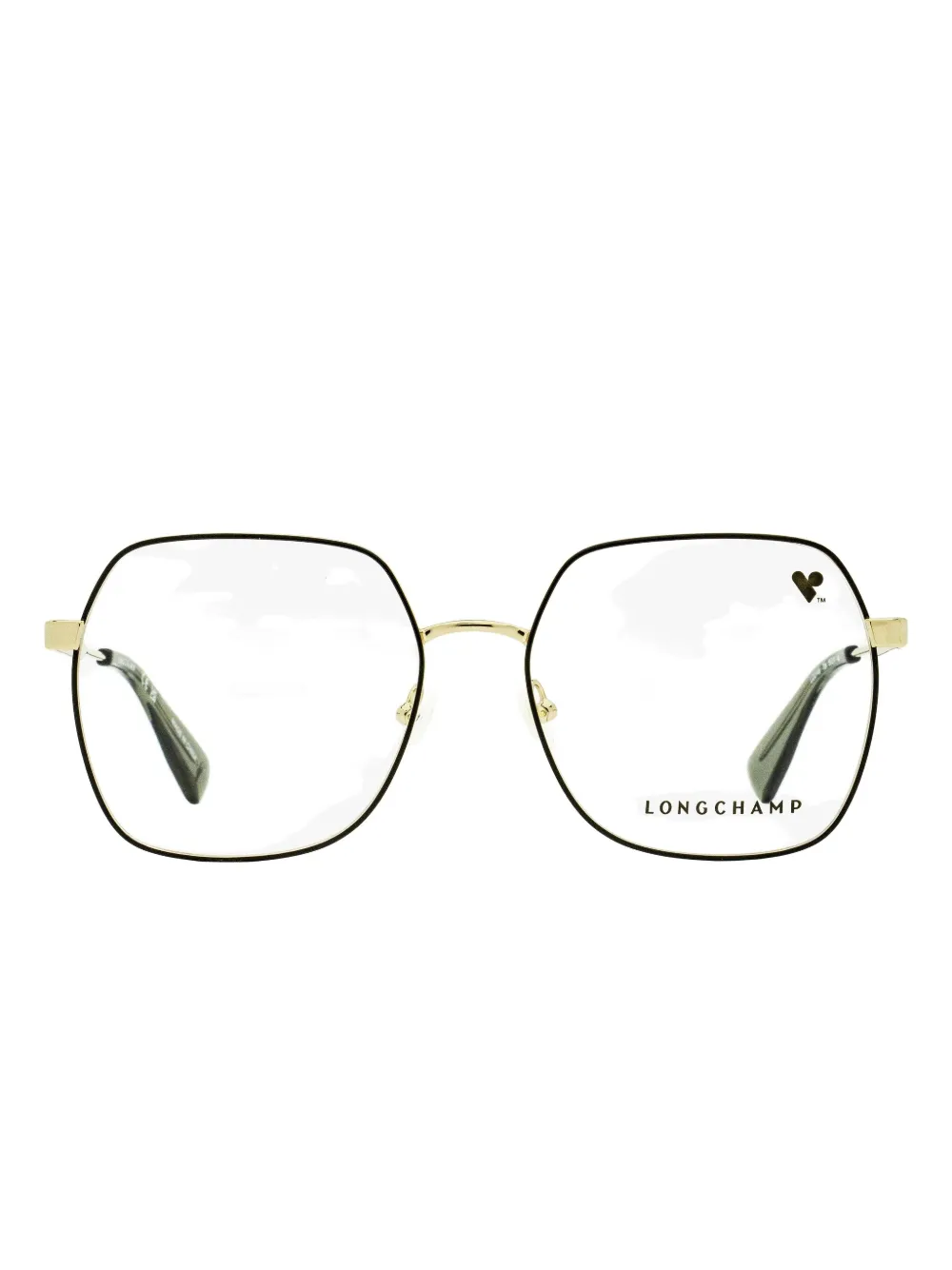 Longchamp Geometric-square Frame In Green