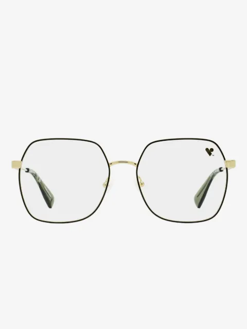 Longchamp geometric-square frame