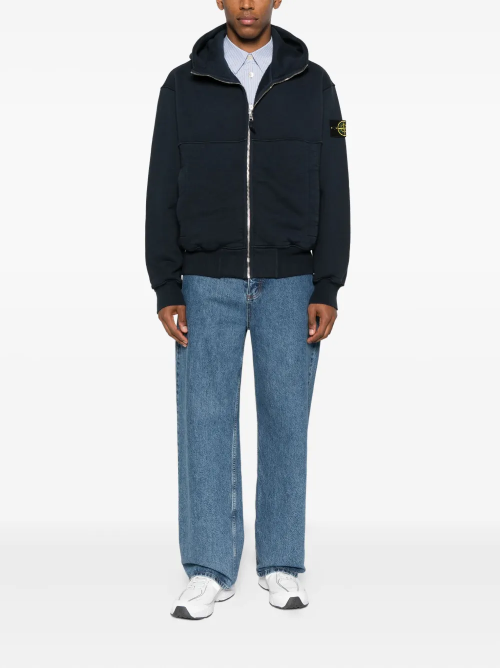 Stone Island Kapuzenjacke mit Reißverschluss | Hoodies & Kapuzenjacken | Image 2