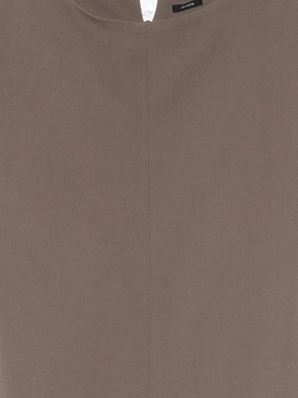 Joseph Woven Neva Comfort Cady Maxi Dress In Gray