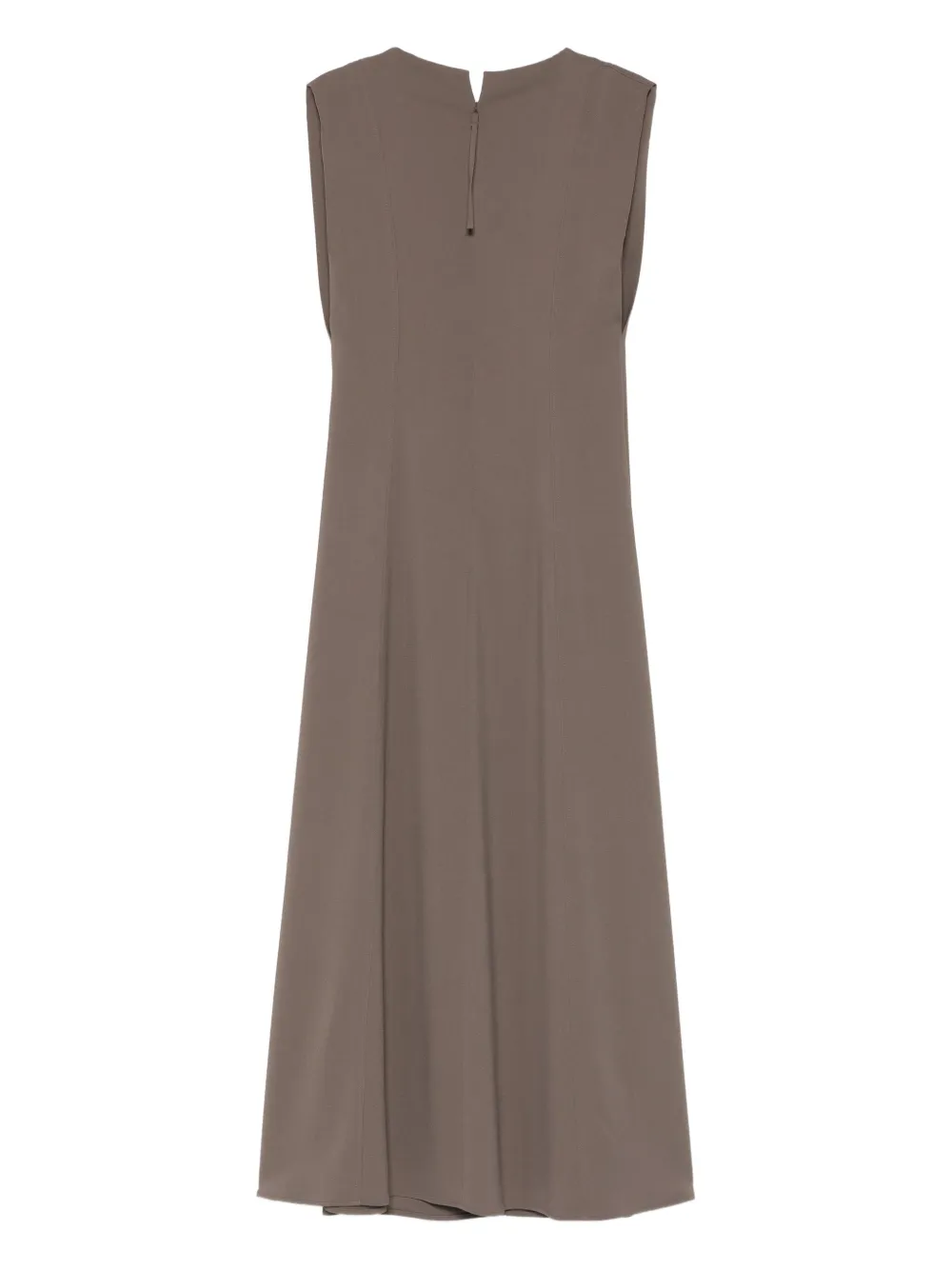 JOSEPH Neva mouwloze maxi-jurk - Bruin