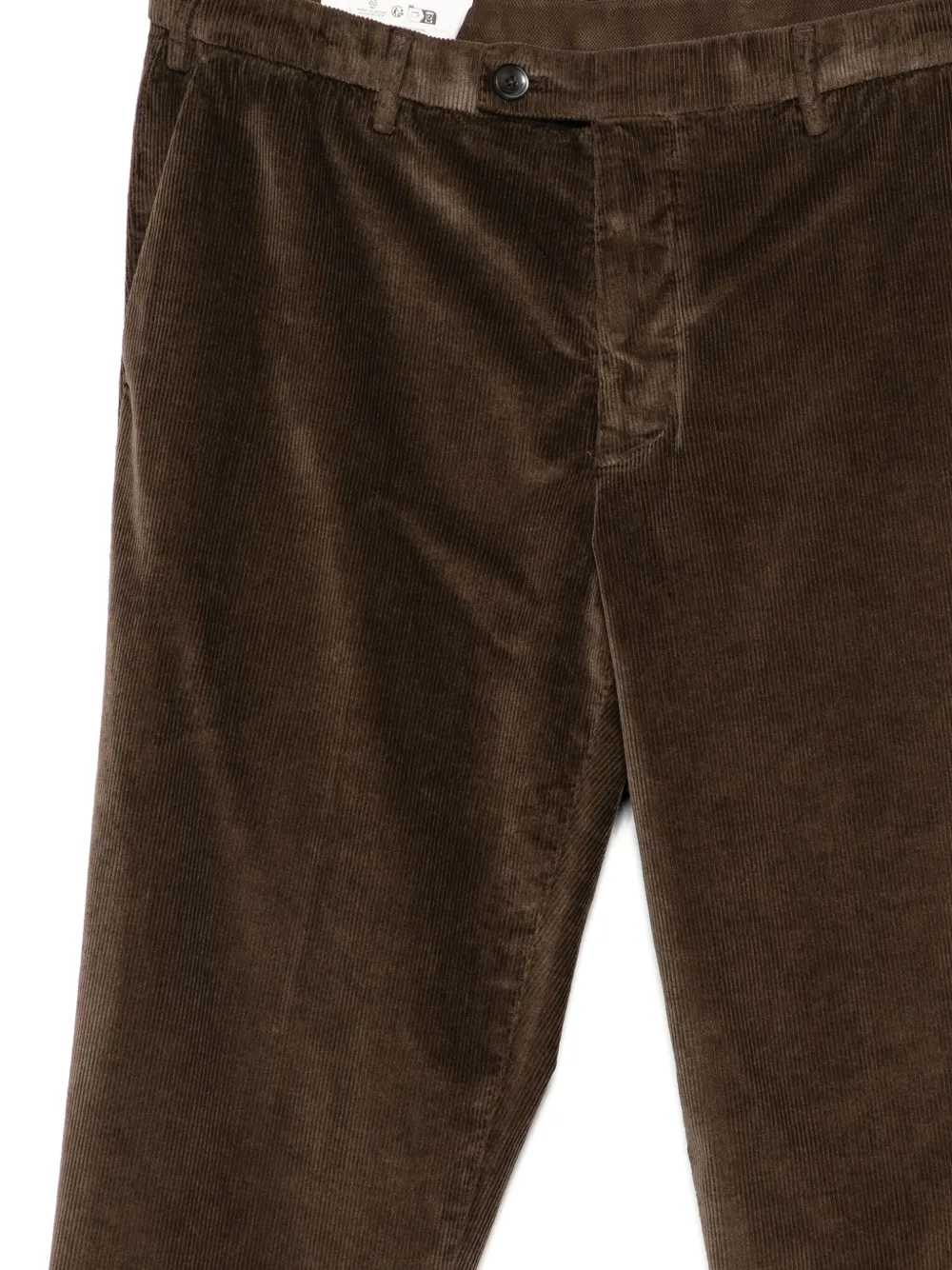 michael coal Ribfluwelen broek Bruin