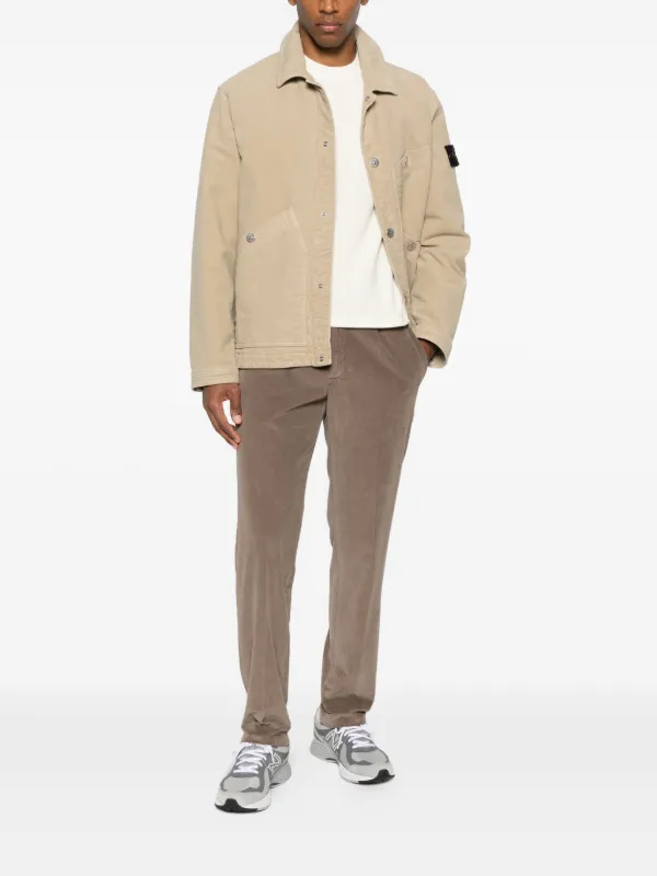Stone Island Button Pocket Jacket | Neutrals | FARFETCH