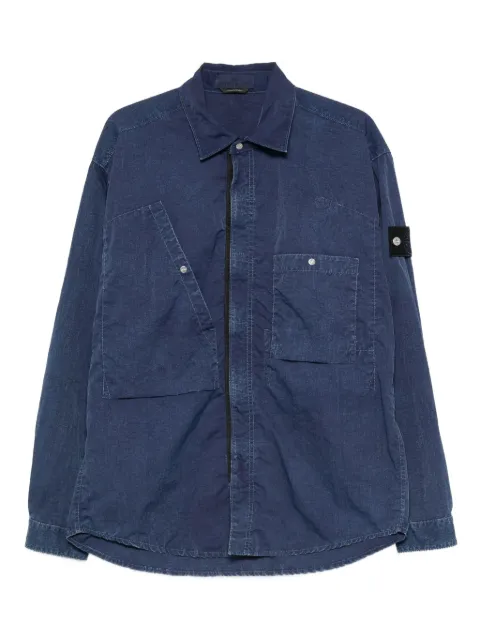 Stone Island pocket zip shirt