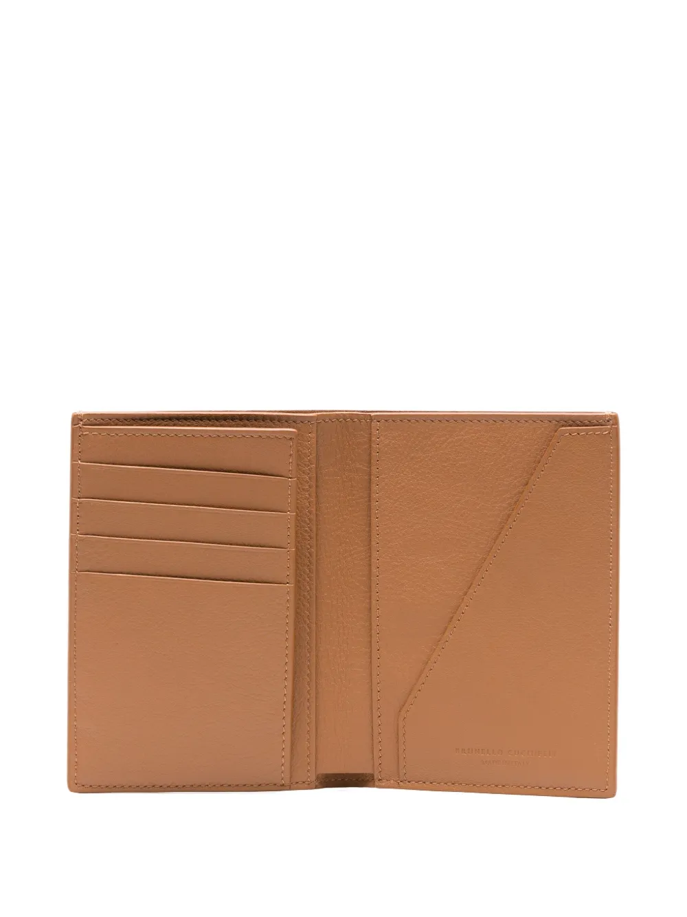 Brunello Cucinelli Suede Wallet In Brown