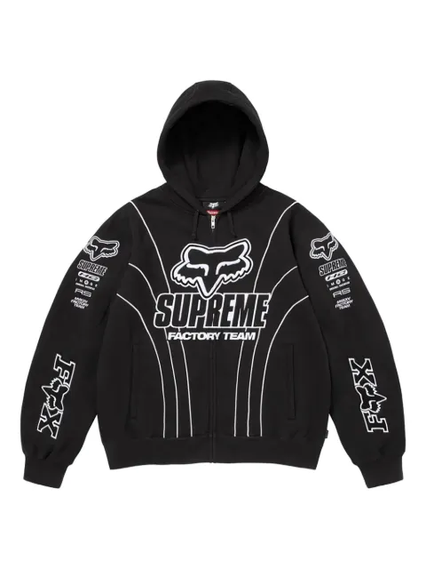 Supreme x Fox Racing® zip-up hoodie