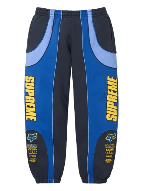 Supreme pants con logo en colaboración con Fox Racing®