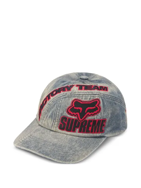Supreme x Fox Racing® logo-embroidered cap
