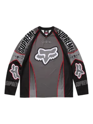 Supreme Sロゴ ジップアップ パーカー | グレー | FARFETCH JP