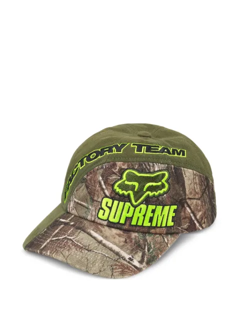 Supreme x Fox Racing® logo-embroidered cap