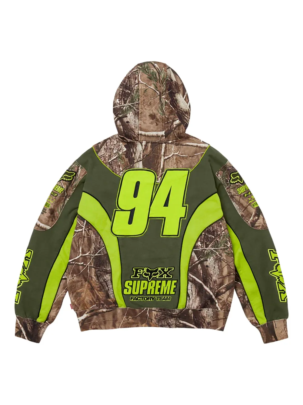 Supreme hoodie con cierre en colaboración con Fox Racing® | Hoodies | Image 2