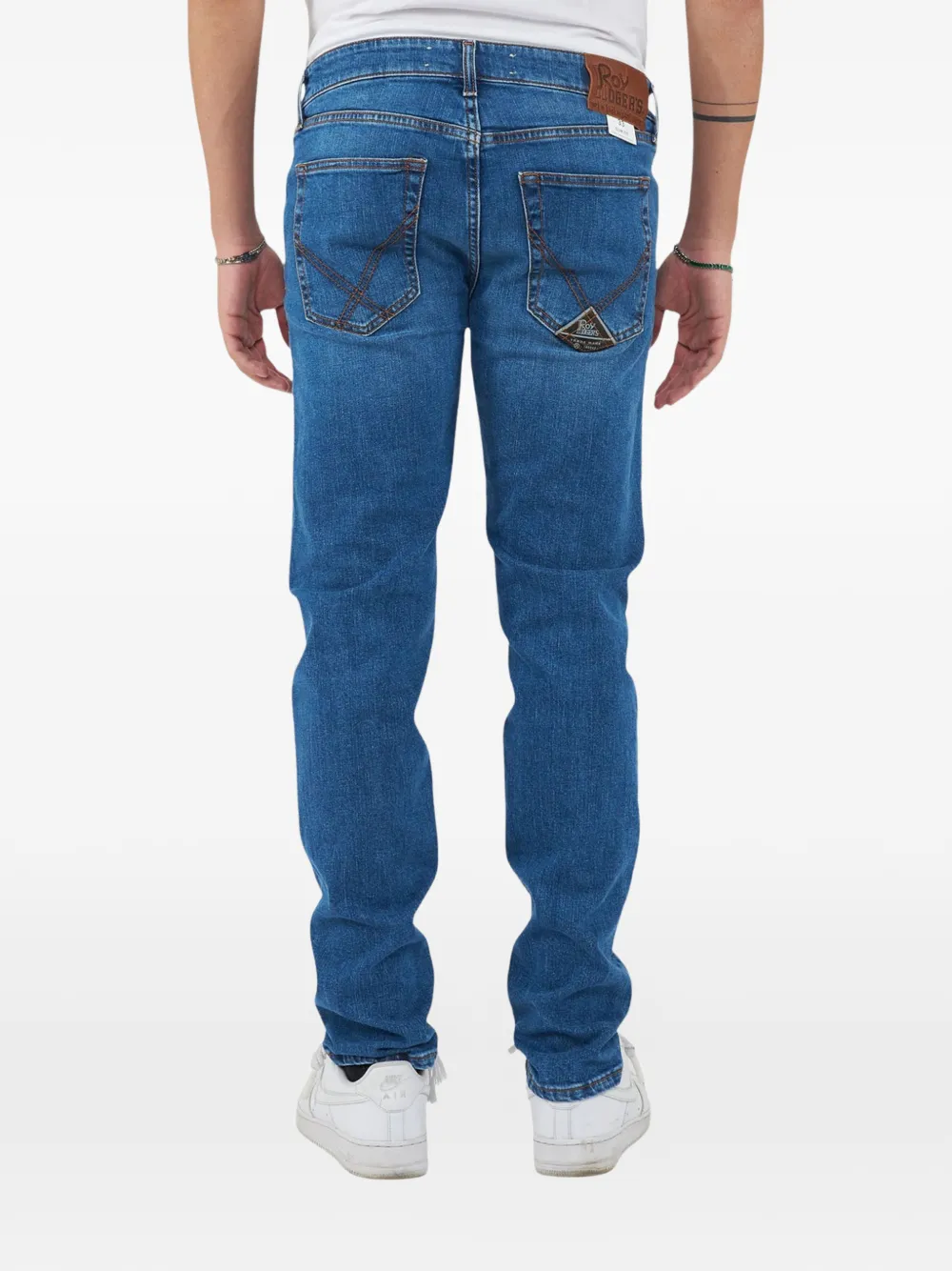Roy Rogers logo-patch jeans - Blauw