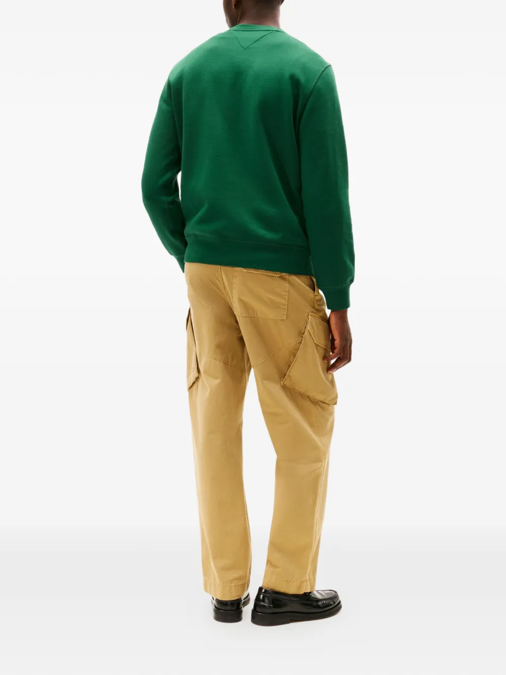 Tommy Hilfiger Sweater met ronde hals Groen