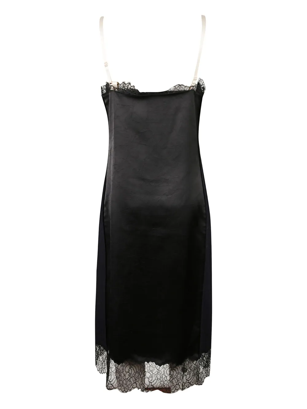 Carven Midi-jurk met kanten afwerking - Blauw