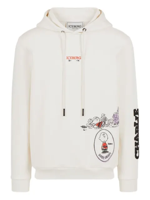 Iceberg hoodie con detalle del logo