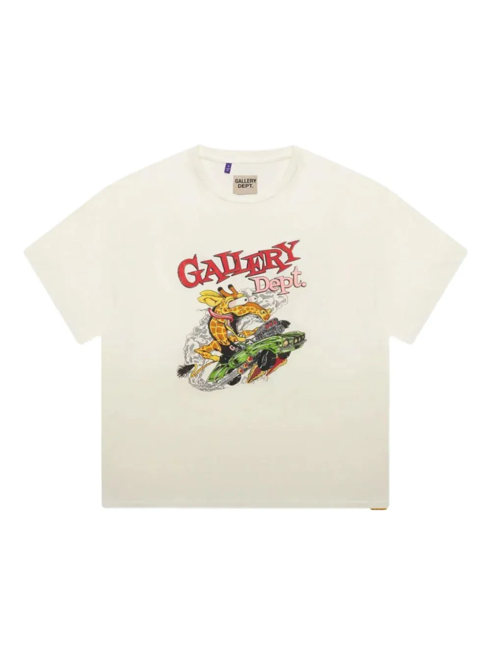 GALLERY DEPT. short-sleeves graphic T-shirt | tons neutres | Image 1