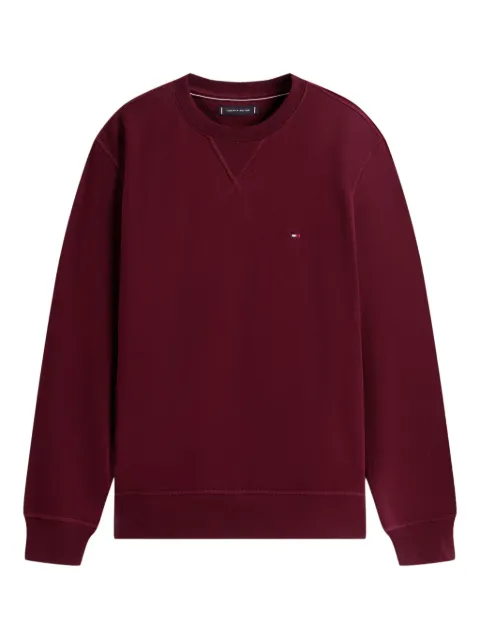 Tommy Hilfiger crew-neck logo-detail sweater