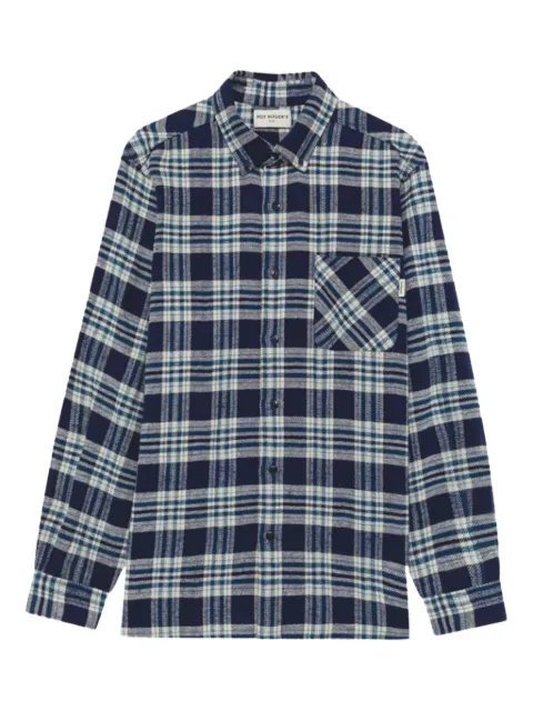 Roy Rogers checked-pattern chest-pocket shirt