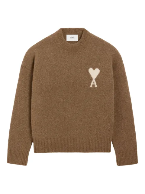 AMI Paris Ami de Coeur crew-neck knitwear