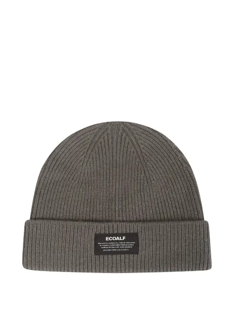 Ecoalf ribbed wool beanie 
