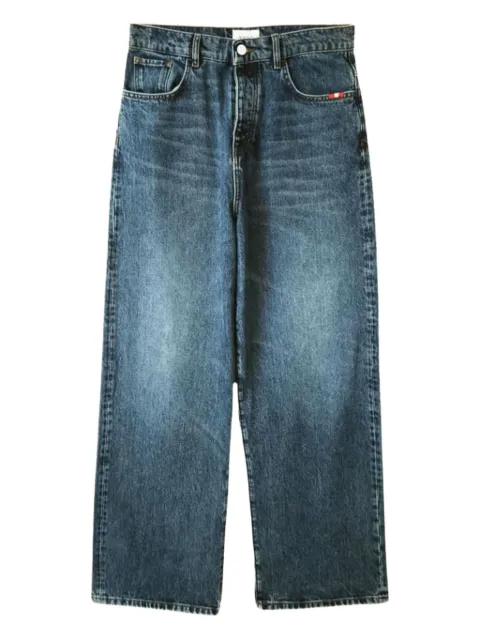 AMISH buttoned wide-leg jeans