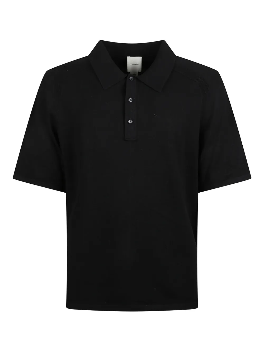 Calvin Klein short-sleeve polo shirt - Nero