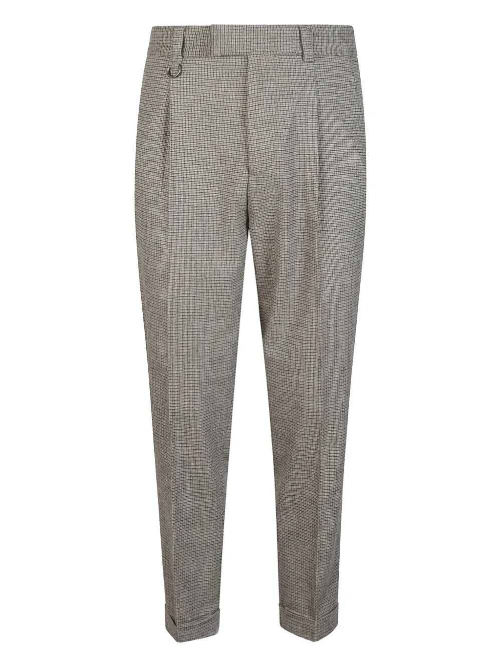 Paolo Pecora check trousers | tons neutres | Image 1