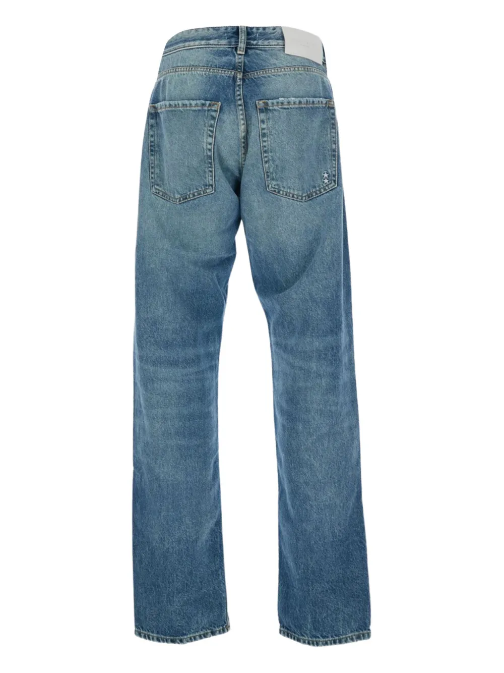 ICON DENIM Kanye straight jeans - Blauw