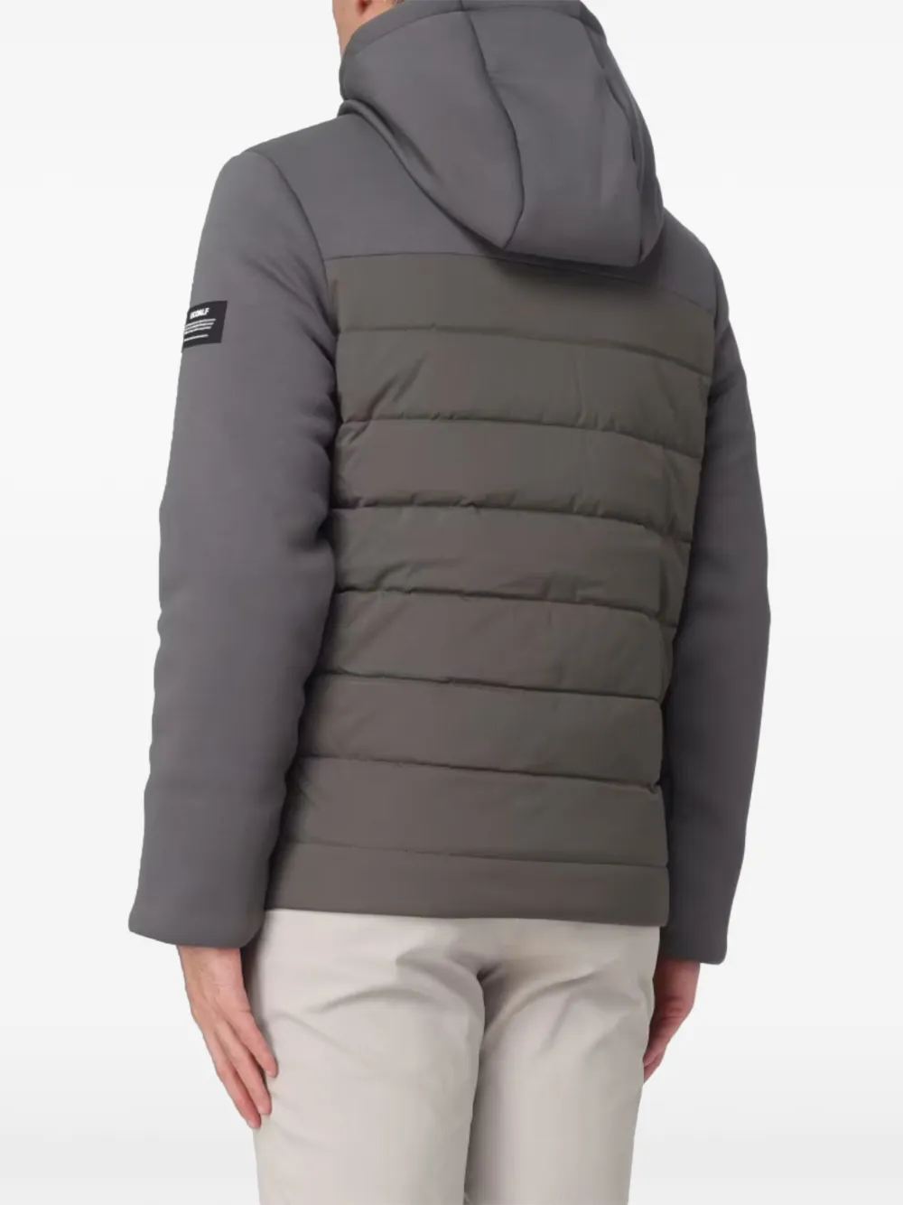 Ecoalf Hooded Jacket In Blue