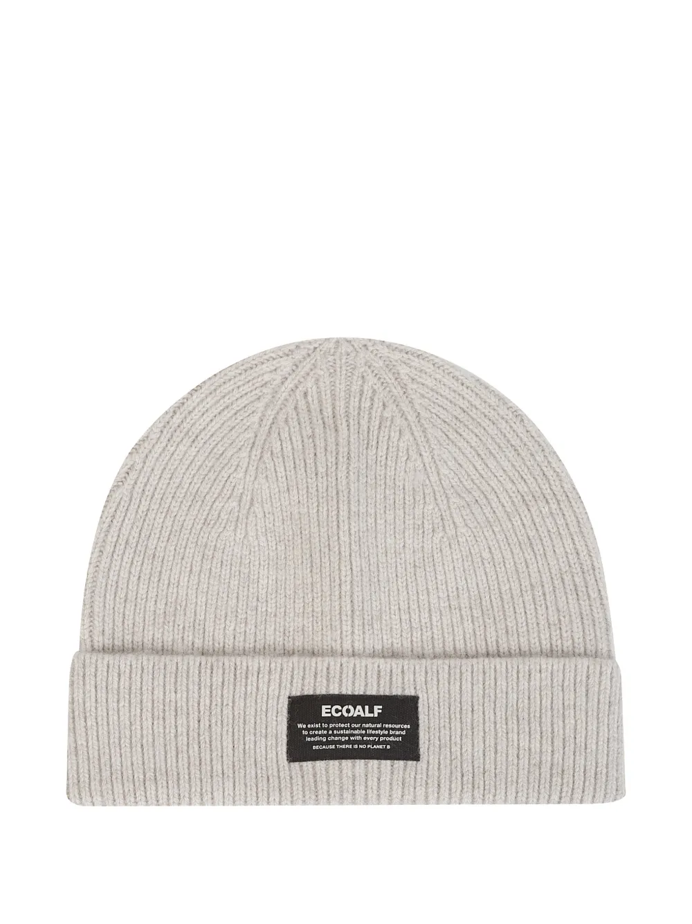 Ecoalf ribbed beanie | Neutrals | Image 1