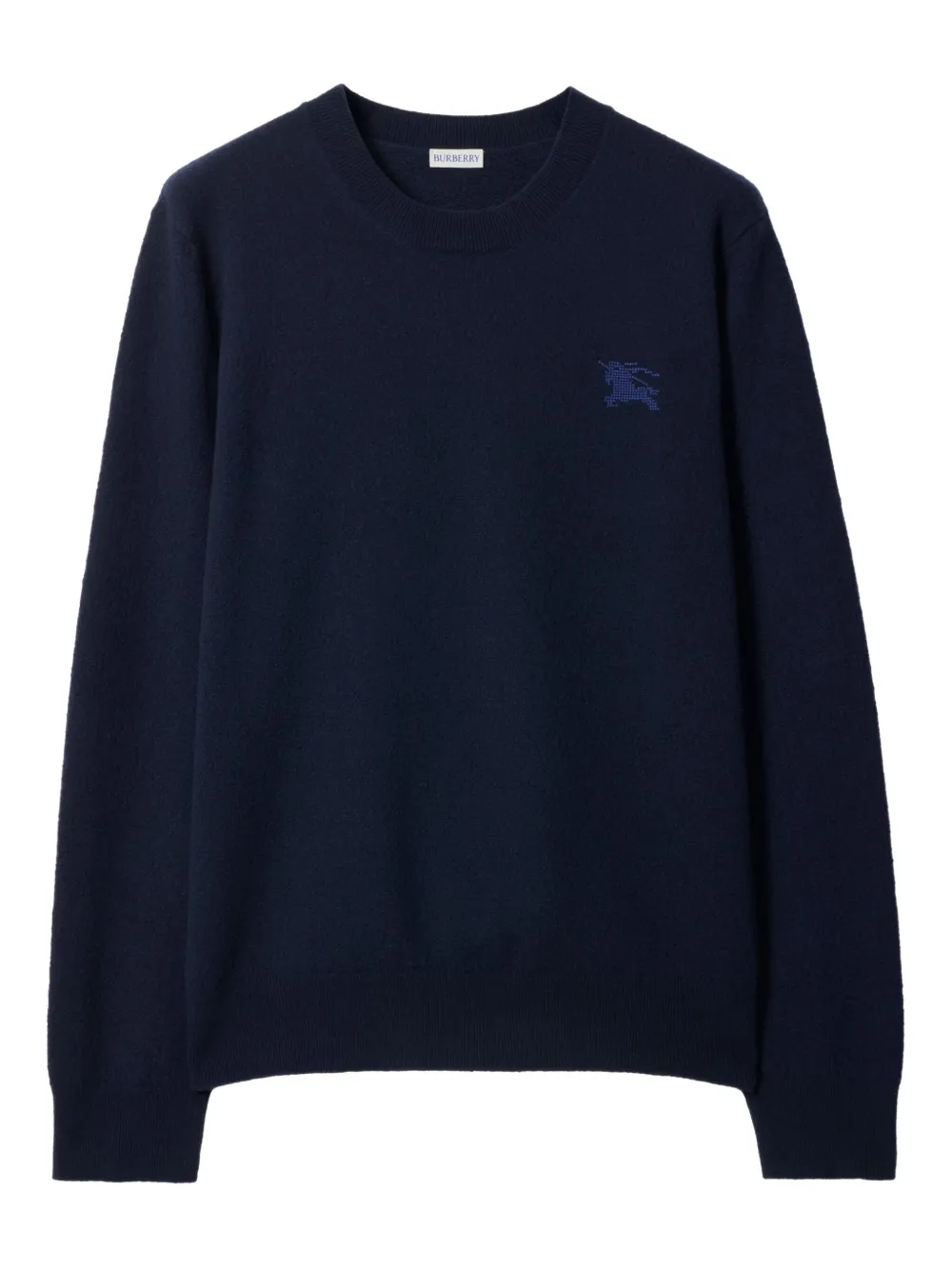Burberry Sweatshirt mit Equestrian Knight-Print | Blau | Image 1