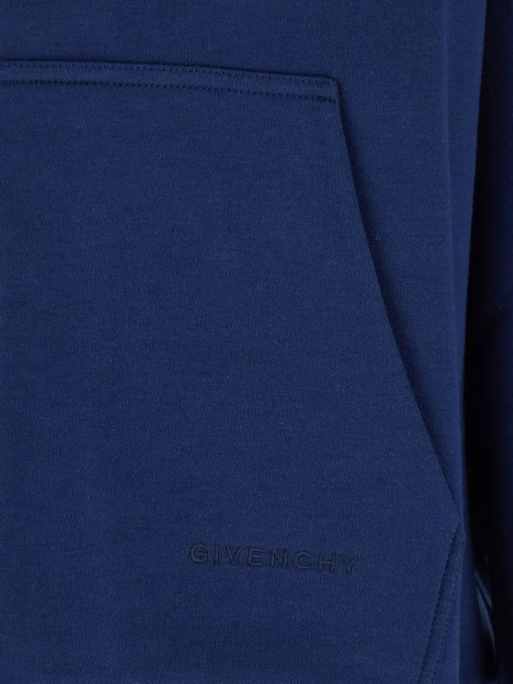 Givenchy Hoodie met geborduurd logo Blauw
