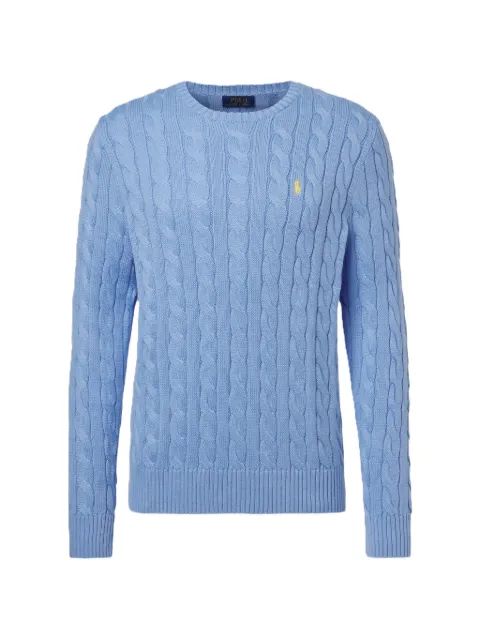 Polo Ralph Lauren cable-knit crew-neck sweater
