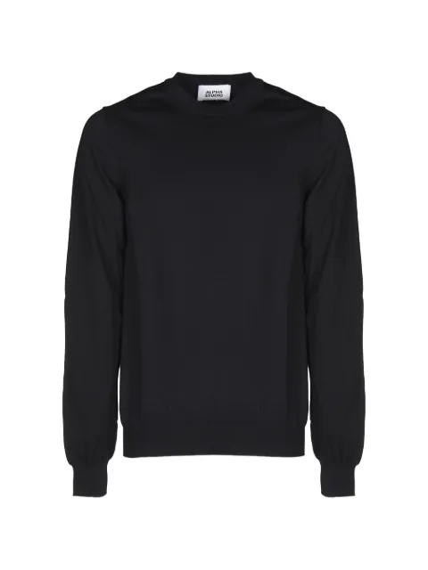 ALPHA STUDIO crew-neck sweatshirt