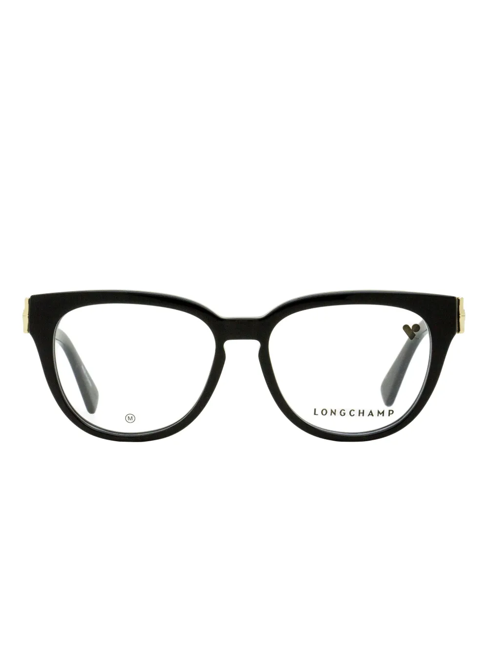 Longchamp 2732 tea-cup glasses - ブラック Longchamp 2732 tea-cup glasses - ブラック