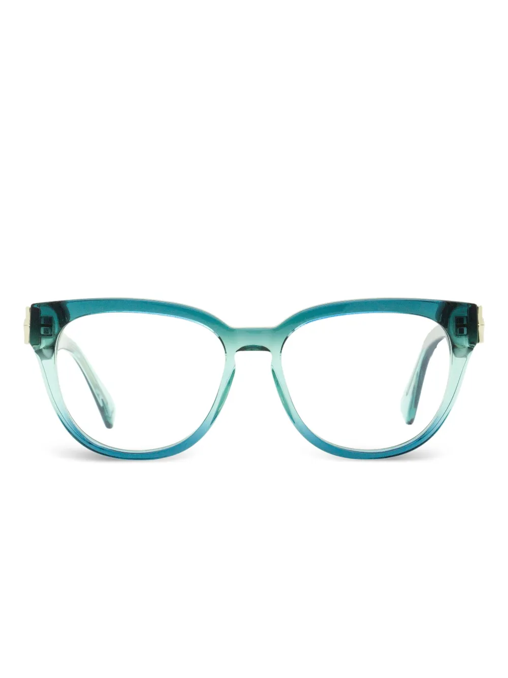 Longchamp 2732 キーホールブリッジメガネフレーム - ブルー Longchamp 2732 キーホールブリッジメガネフレーム - ブルー