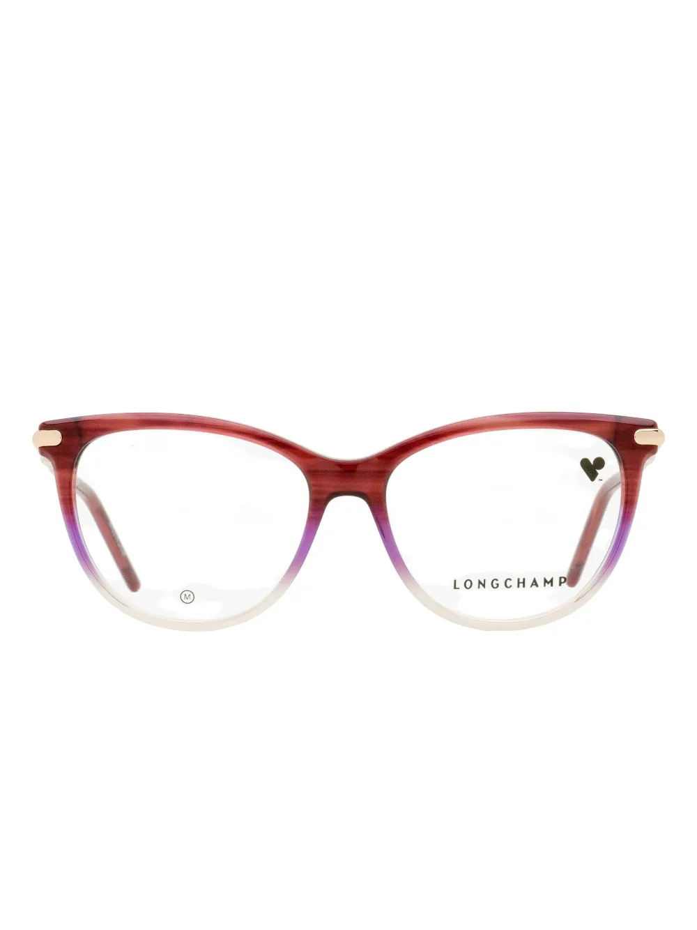Longchamp Oval-frame Glasses In Brown
