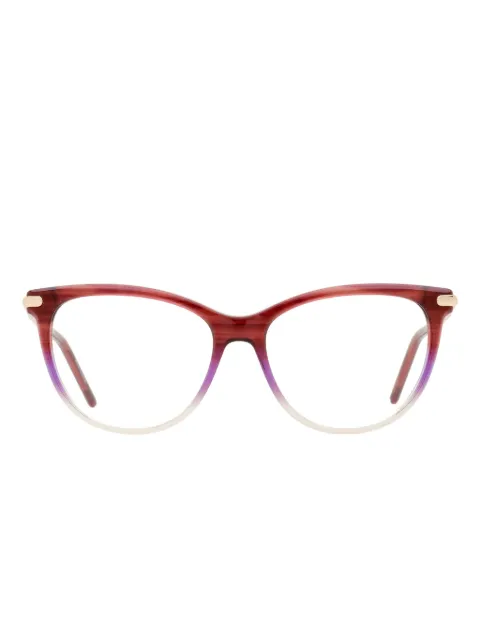 Longchamp lentes con armazón ovalada