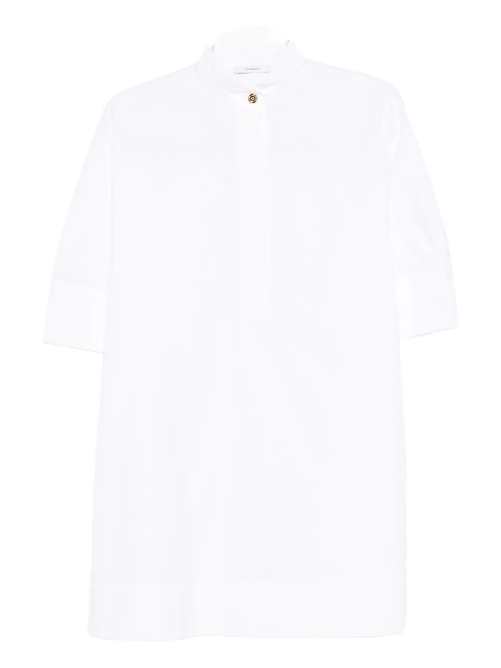 Givenchy Mock-neck Mini Dress In White
