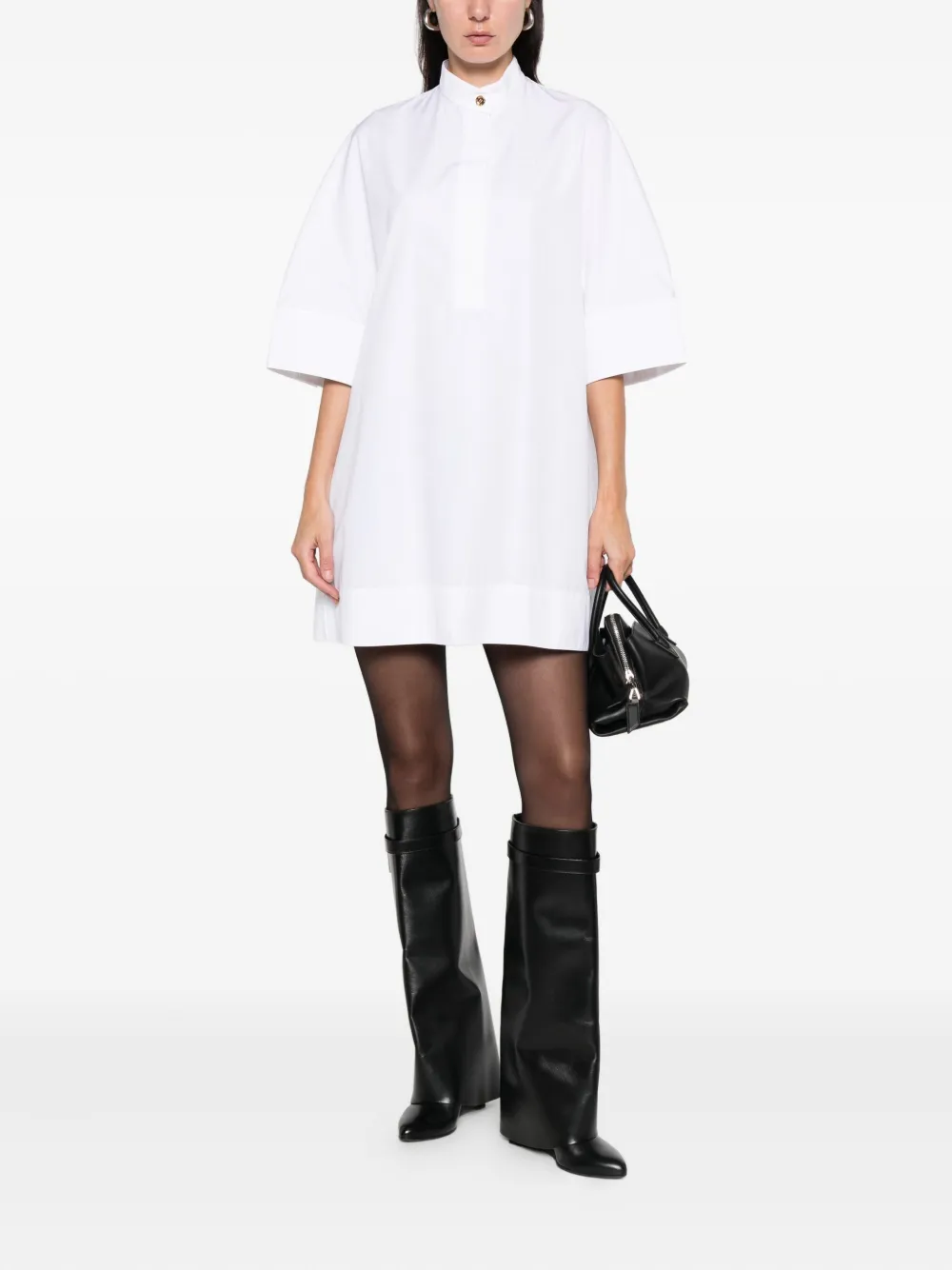 Givenchy Mini-jurk met col - Wit