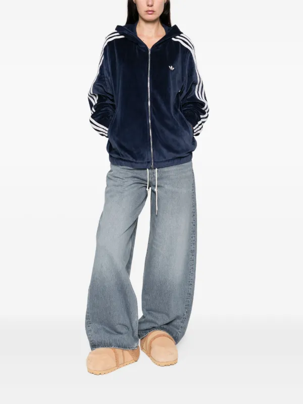 Adidas x AVAVAV zip-up Sweater | Blue | FARFETCH KW