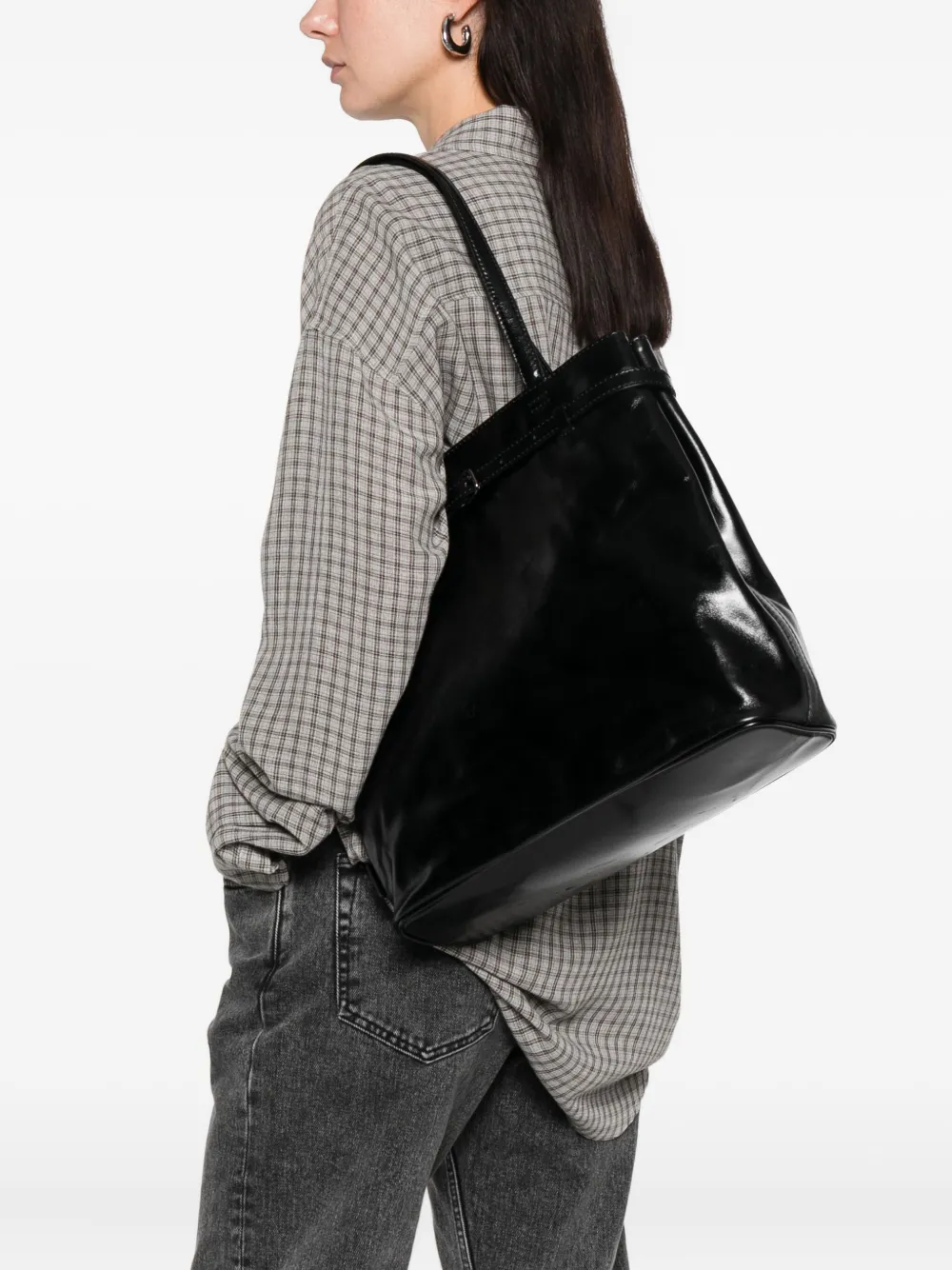 GIANNI CHIARINI Astrid schoudertas - Zwart