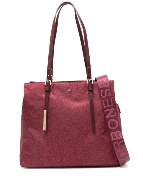 Borbonese logo-detail tote bag