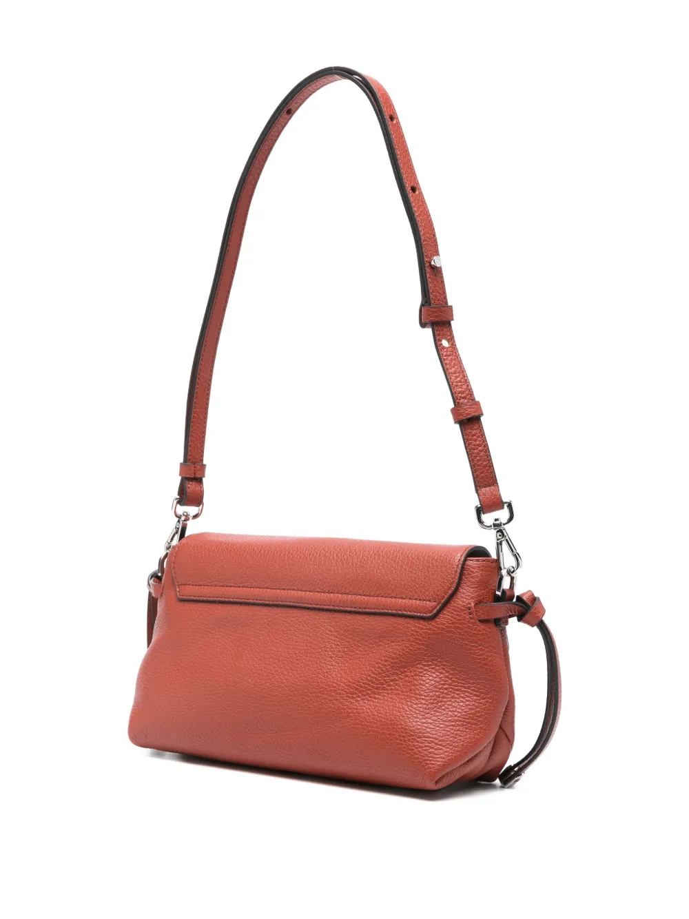 Gianni Chiarini Brina Leather Shoulder Bag In Red
