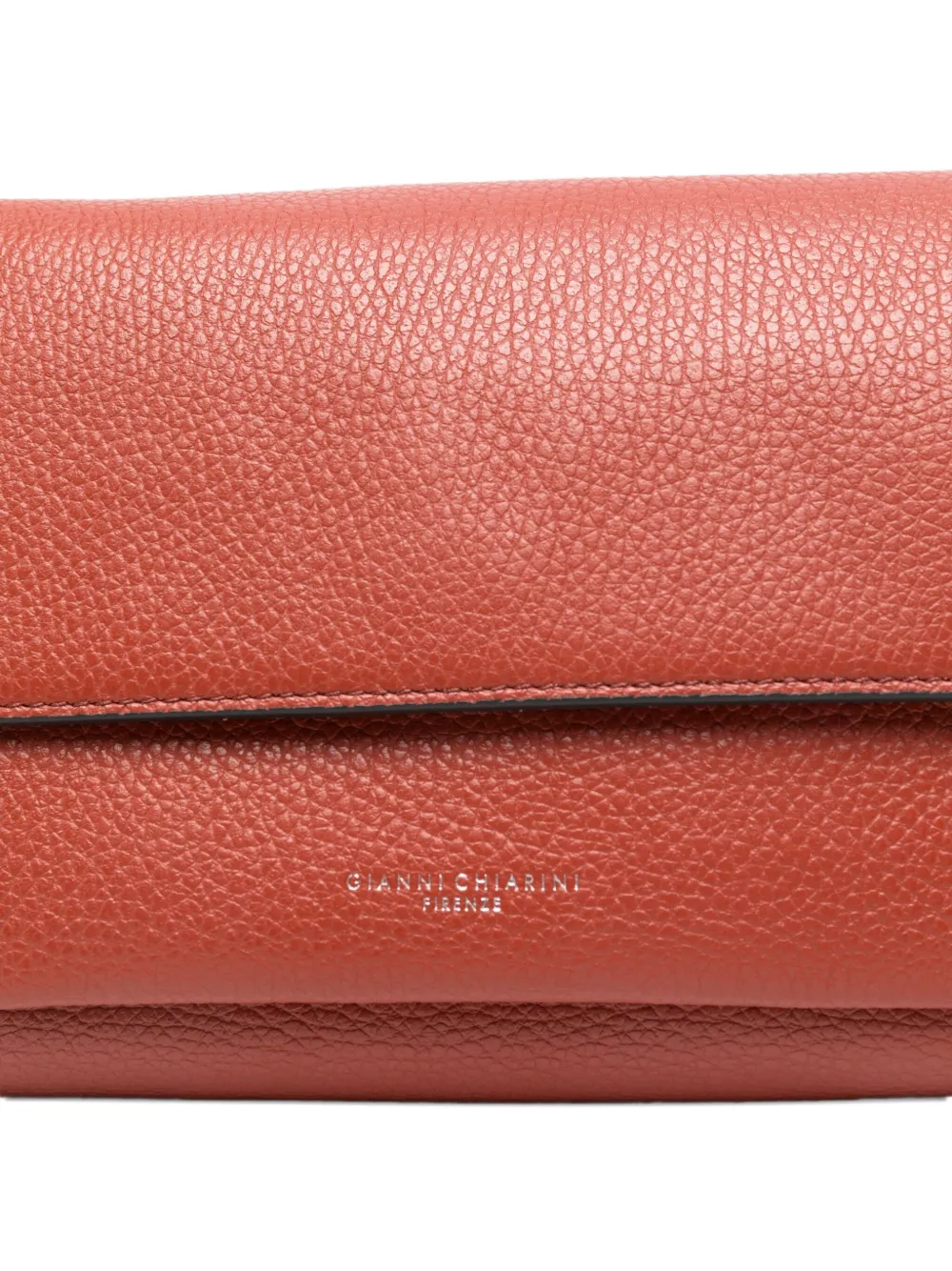 Gianni Chiarini Brina Leather Shoulder Bag In Red