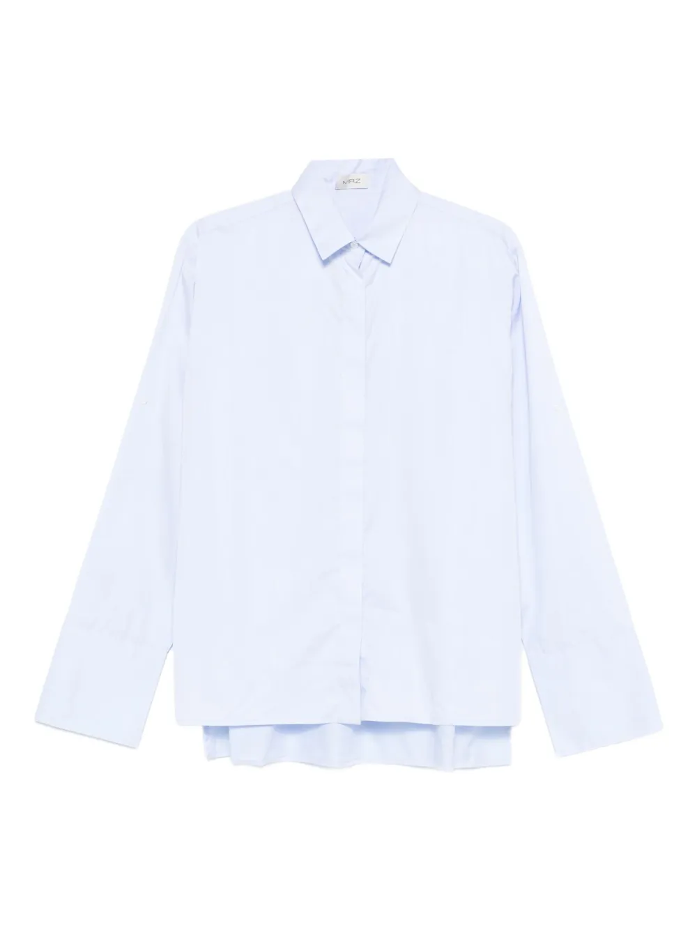 MRZ camisa con botones | azul | Image 1