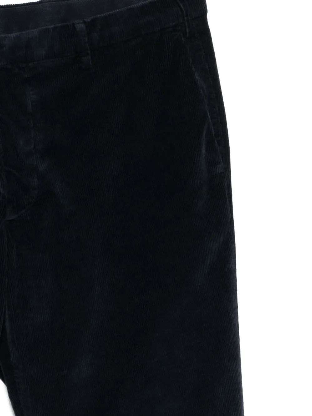 michael coal Katoenen ribfluwelen broek Blauw