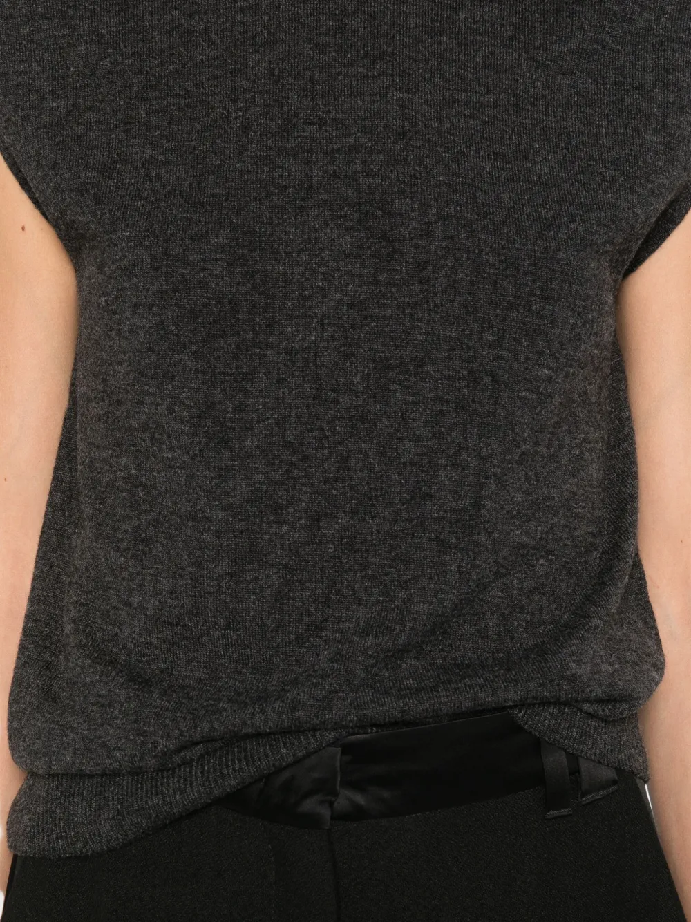 Antonelli Mouwloze top Grijs