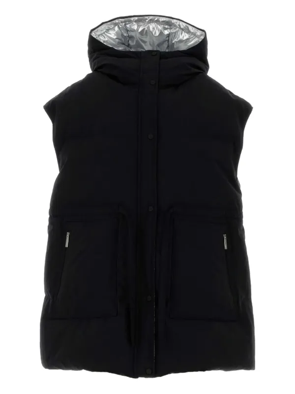 Herno Laminar フーデッド ダウンジャケット | ブラック | FARFETCH JP